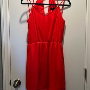 Banana Republic Red Dress w/ pockets NWT